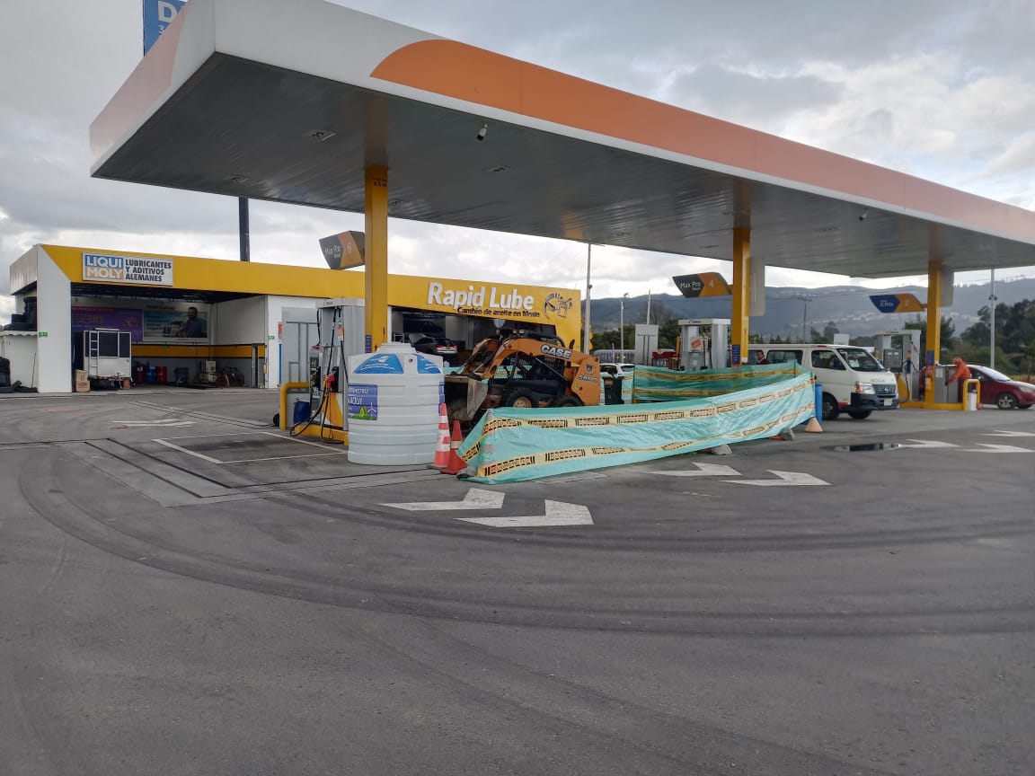Estación de servicio Primax en operación